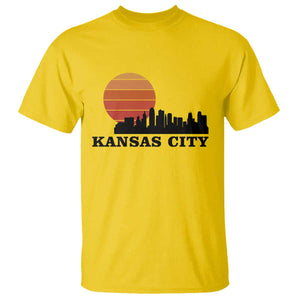 Kansas City Missouri Retro 80s Style T Shirt TS14 Daisy Print Your Wear