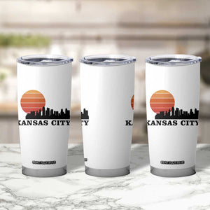 Kansas City Missouri Retro 80s Style Tumbler Cup TS14 Print Your Wear