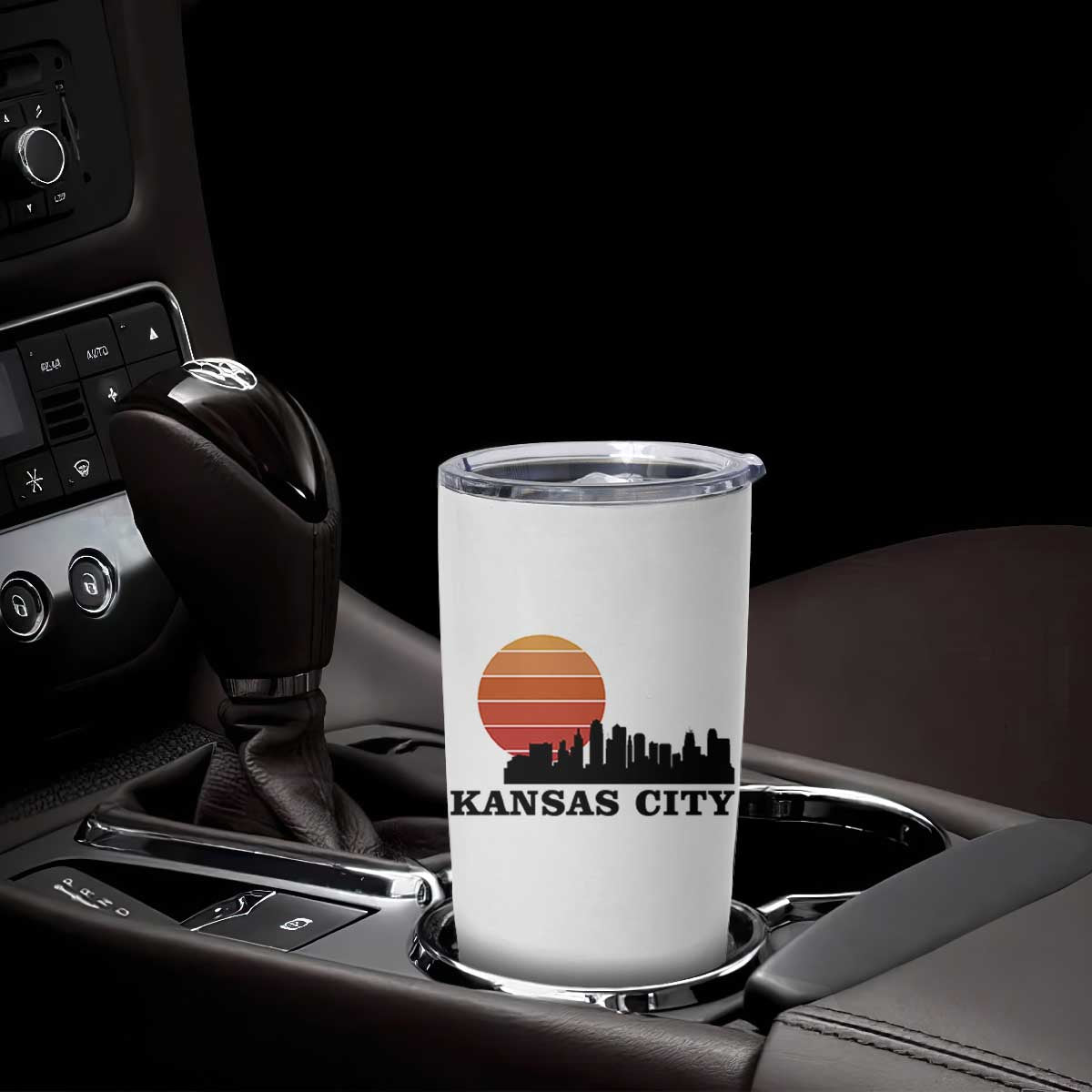 Kansas City Missouri Retro 80s Style Tumbler Cup TS14 Print Your Wear