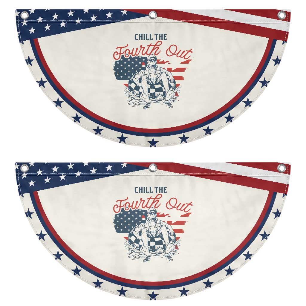Cute Fourth of July Patriotic Fan Flag Watermelon Hotdog Firework TS14 2pcs pack Classic Beige Print Your Wear