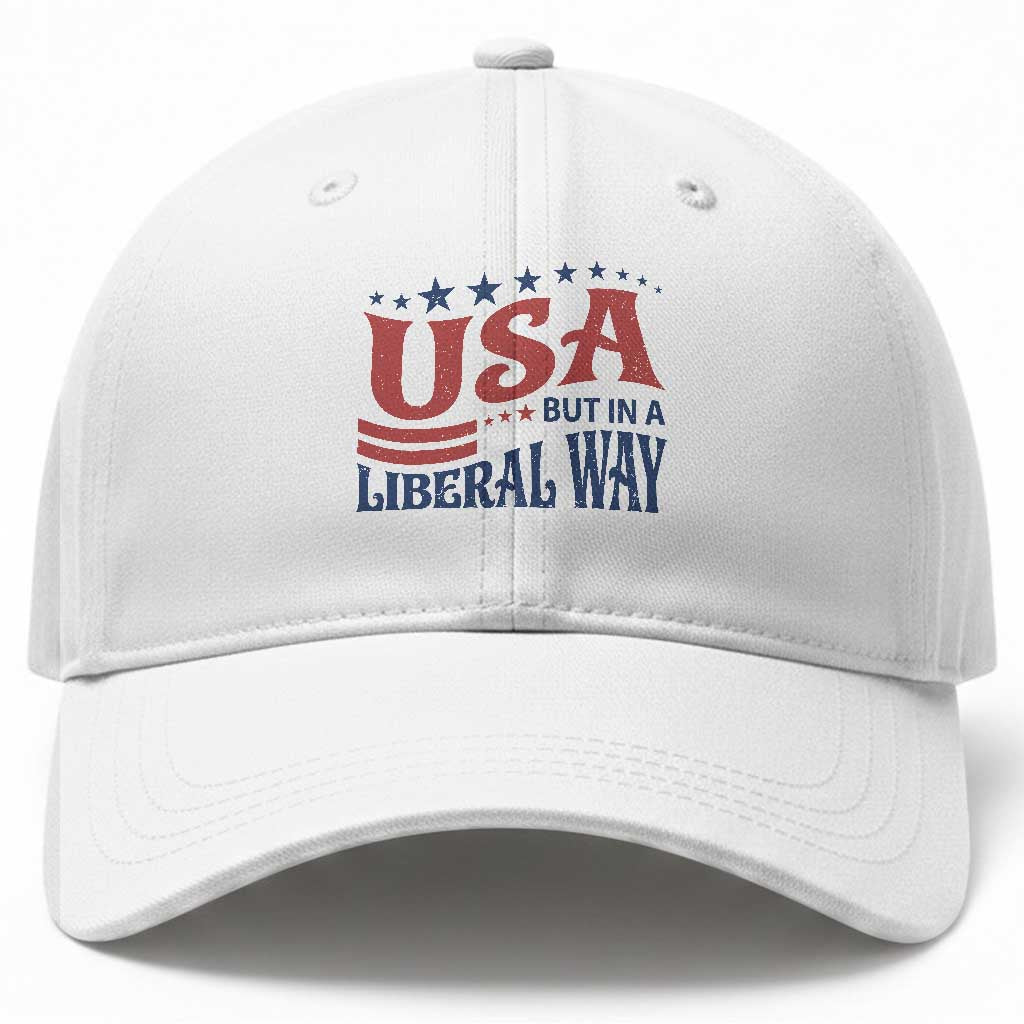 USA But In A Liberal Way 4th of July Baseball Cap Feminist Women's Rights TS14 Print Your Wear