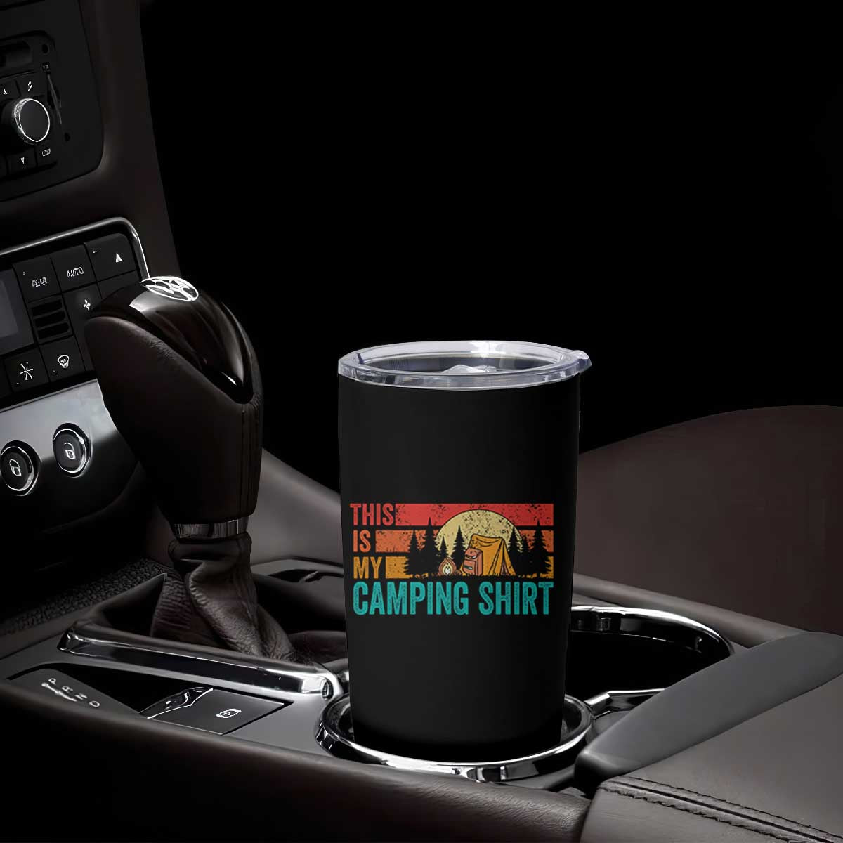 Funny Camper Tumbler Cup This Is My Camping Shirt TS14 Print Your Wear