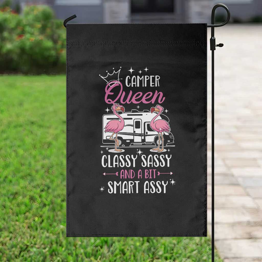 Funny Camping RV Garden Flag Camper Queen Classy Sassy And A Bit Smart Assy TS14 Print Your Wear