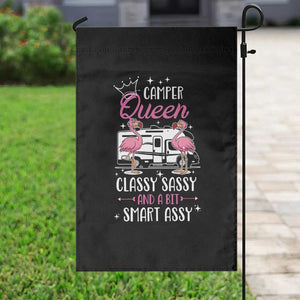 Funny Camping RV Garden Flag Camper Queen Classy Sassy And A Bit Smart Assy TS14 Print Your Wear