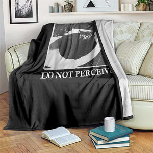 Do Not Perceive Me Funny Meme Cat Lover Throw Blanket Funny Cat Sarcstic Meme TS14 Print Your Wear