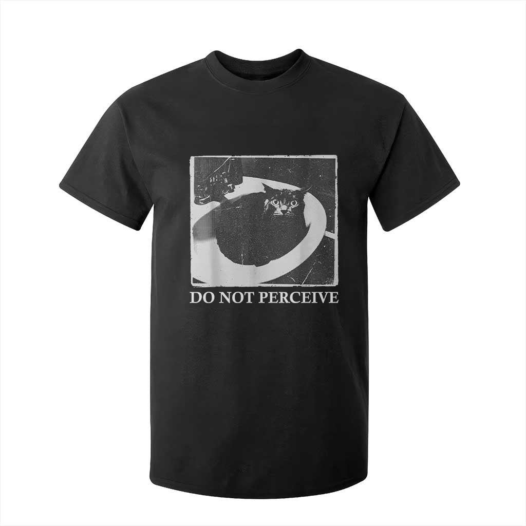 Do Not Perceive Me Funny Meme Cat Lover T Shirt For Kid Funny Cat Sarcstic Meme TS14 Black Print Your Wear