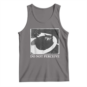 Do Not Perceive Me Funny Meme Cat Lover Tank Top Funny Cat Sarcstic Meme TS14 Deep Heather Print Your Wear