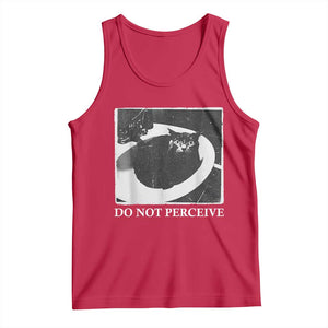 Do Not Perceive Me Funny Meme Cat Lover Tank Top Funny Cat Sarcstic Meme TS14 Red Print Your Wear