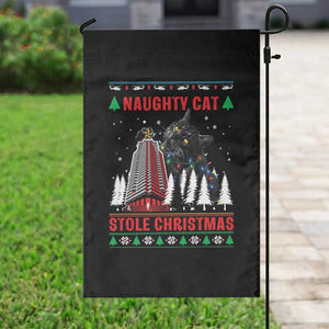 Nakatomi Plaza Christmas Garden Flag Funny Naughty Santa Cat Humor TS14 Print Your Wear