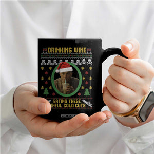Ed Gein Christmas Coffee Mug Drinking Wine Eating These Sinful Cold Cuts TS14 Print Your Wear