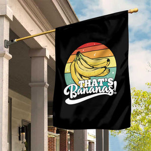 That's Bananas Garden Flag Funny Banana Lover Saying TS14 Print Your Wear