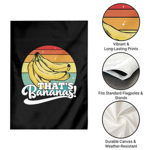That's Bananas Garden Flag Funny Banana Lover Saying TS14 Print Your Wear