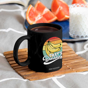 That's Bananas Coffee Mug Funny Banana Lover Saying TS14 Print Your Wear