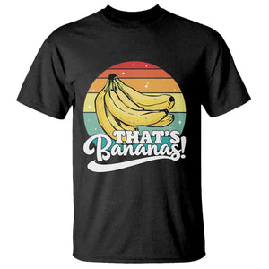 That's Bananas T Shirt Funny Banana Lover Saying TS14 Black Print Your Wear