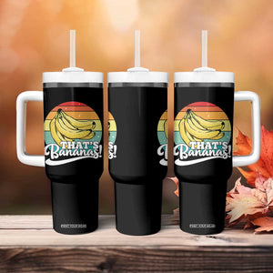 That's Bananas Tumbler With Handle Funny Banana Lover Saying TS14 Print Your Wear