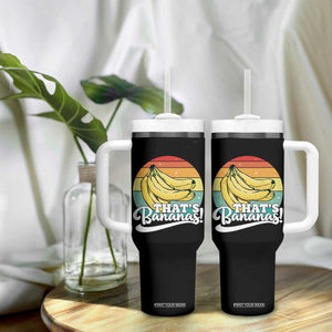 That's Bananas Tumbler With Handle Funny Banana Lover Saying TS14 Print Your Wear