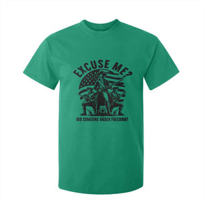Freedom Resist Protest Civil Rights T Shirt For Kid Excuse Me Did Someone Order Freedom TS14 Irish Green Print Your Wear