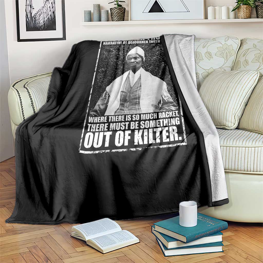 Sojourner Truth Quote Throw Blanket Black History Month TS14 Print Your Wear