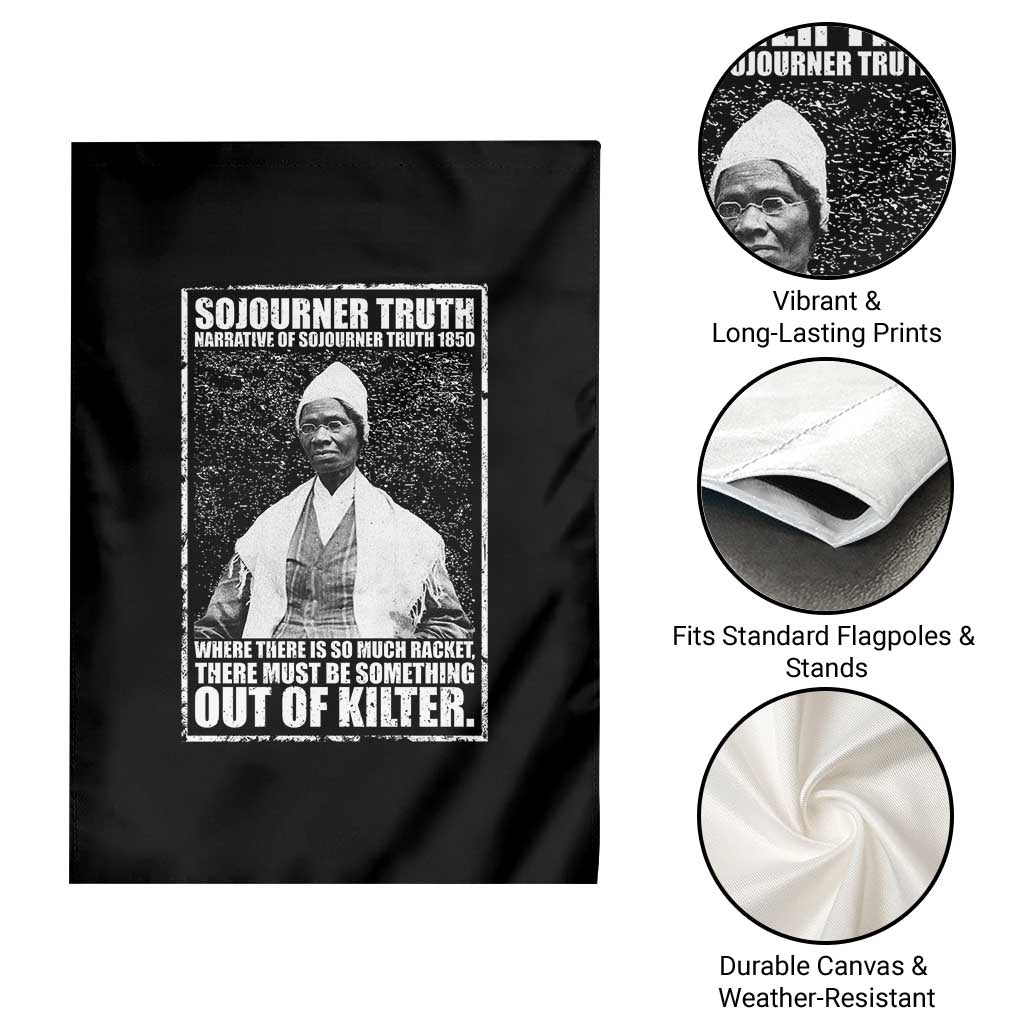 Sojourner Truth Quote Garden Flag Black History Month TS14 Print Your Wear