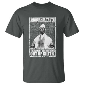 Sojourner Truth Quote T Shirt Black History Month TS14 Dark Heather Print Your Wear