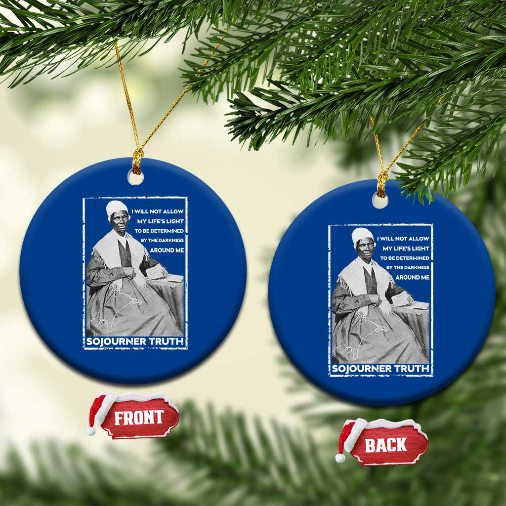 Sojourner Truth Quote Ceramic Ornament Black History Month Strong Woman TS14 1pc Blue Print Your Wear