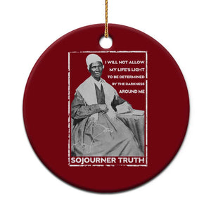 Sojourner Truth Quote Ceramic Ornament Black History Month Strong Woman TS14 1pc Red Print Your Wear
