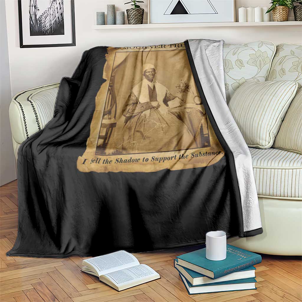 Sojourner Truth Throw Blanket Black Women Quote TS14 Print Your Wear
