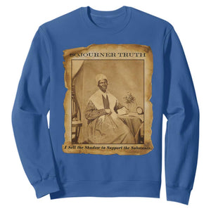 Sojourner Truth Sweatshirt Black Women Quote TS14 Royal Blue Print Your Wear