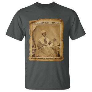 Sojourner Truth T Shirt Black Women Quote TS14 Dark Heather Print Your Wear