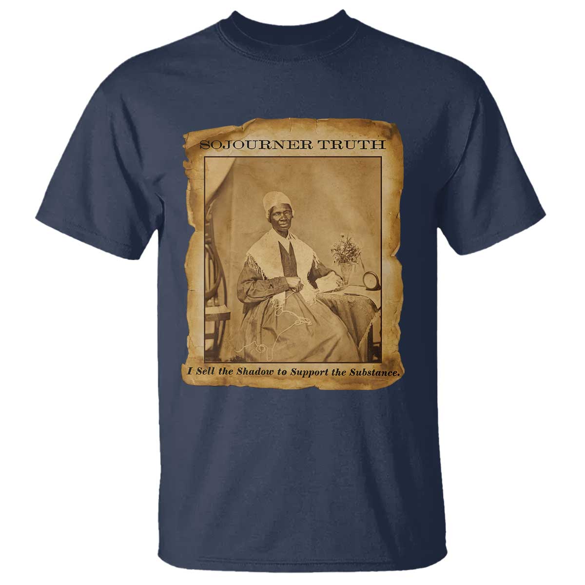 Sojourner Truth T Shirt Black Women Quote TS14 Navy Print Your Wear