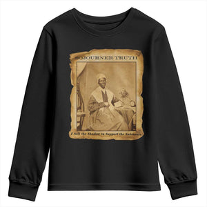 Sojourner Truth Youth Sweatshirt Black Women Quote TS14 Black Print Your Wear