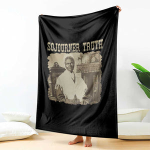 Sojourner Truth Throw Blanket African American Historical Hero TS14 Print Your Wear