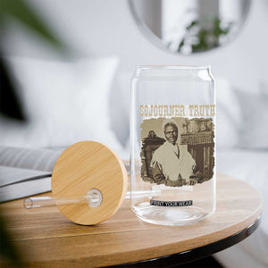 Sojourner Truth Glass Can African American Historical Hero TS14 Print Your Wear