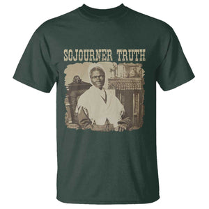 Sojourner Truth T Shirt African American Historical Hero TS14 Dark Forest Green Print Your Wear