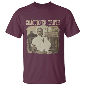 Sojourner Truth T Shirt African American Historical Hero TS14 Maroon Print Your Wear