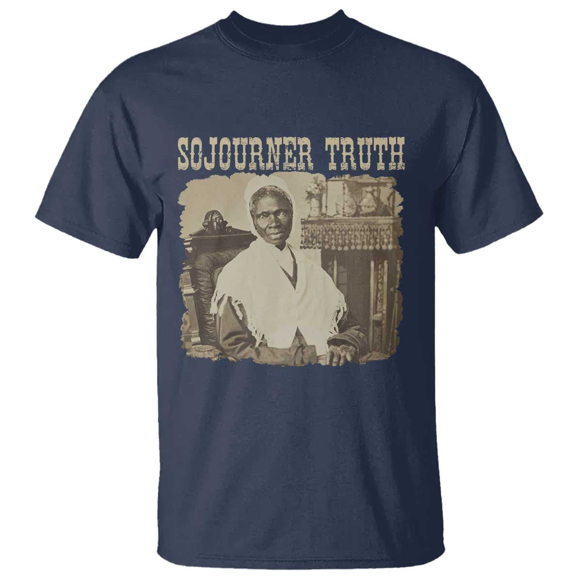 Sojourner Truth T Shirt African American Historical Hero TS14 Navy Print Your Wear