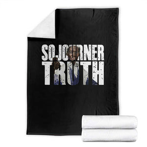 Sojourner Truth Quote Throw Blanket African American Historical Hero TS14 Black Print Your Wear