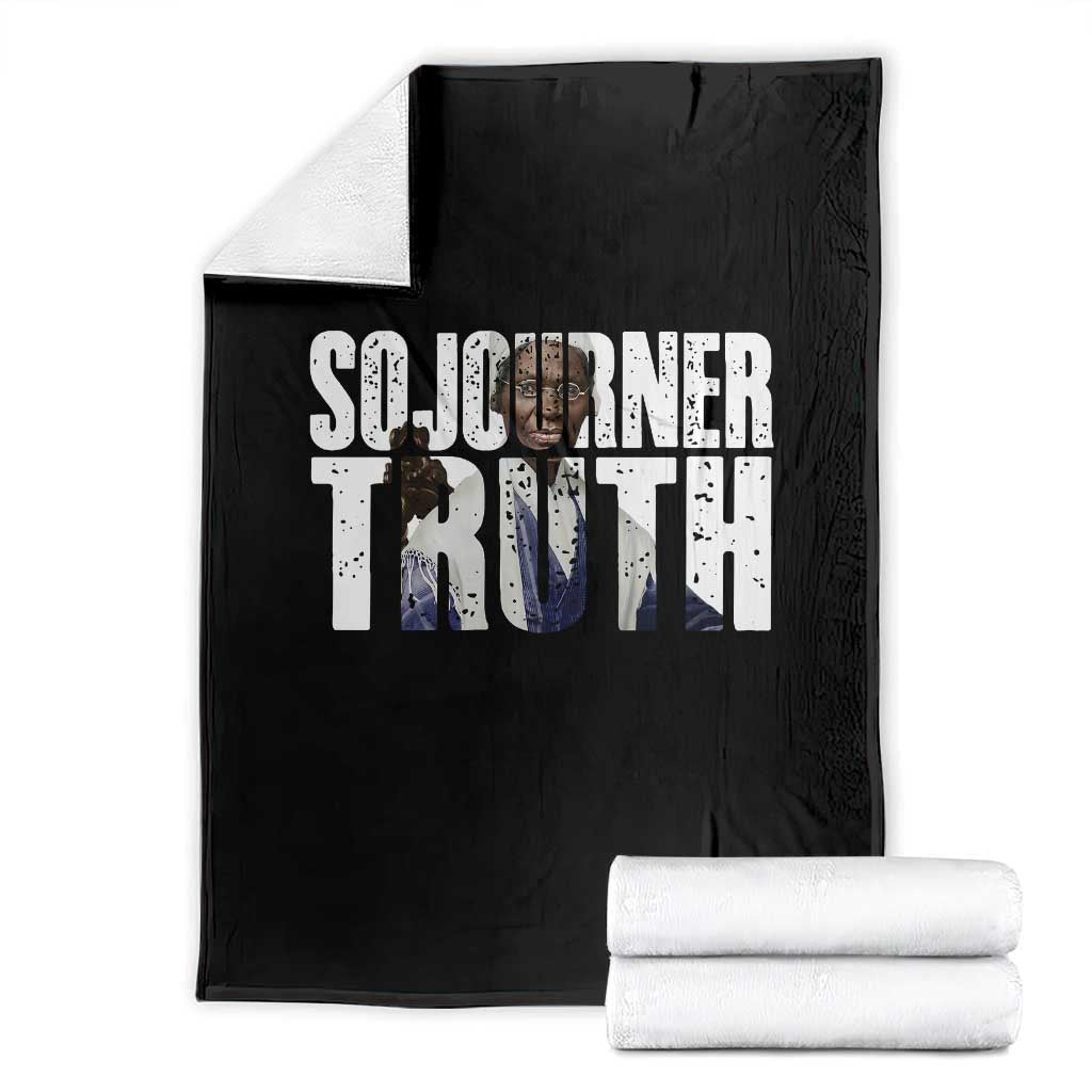 Sojourner Truth Quote Throw Blanket African American Historical Hero TS14 Black Print Your Wear