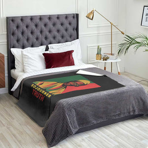 Sojourner Truth Throw Blanket Black History Month TS14 Print Your Wear