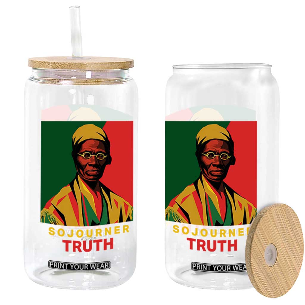 Sojourner Truth Glass Can Black History Month TS14 Print Your Wear