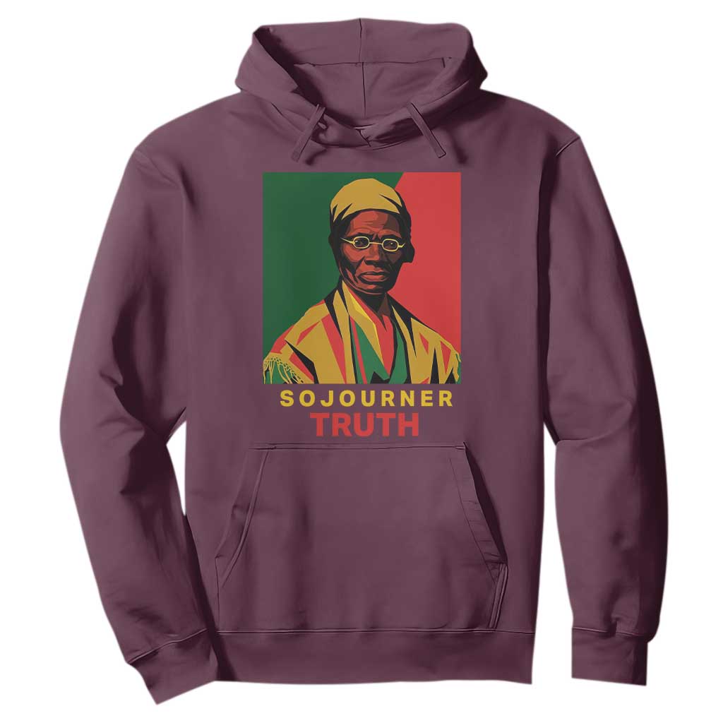 Sojourner Truth Hoodie Black History Month TS14 Maroon Print Your Wear