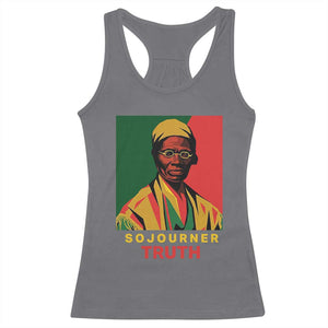 Sojourner Truth Racerback Tank Top Black History Month TS14 Charcoal Print Your Wear