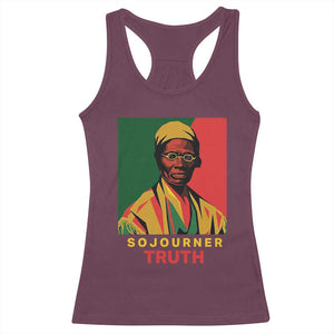 Sojourner Truth Racerback Tank Top Black History Month TS14 Maroon Print Your Wear