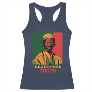 Sojourner Truth Racerback Tank Top Black History Month TS14 Navy Print Your Wear