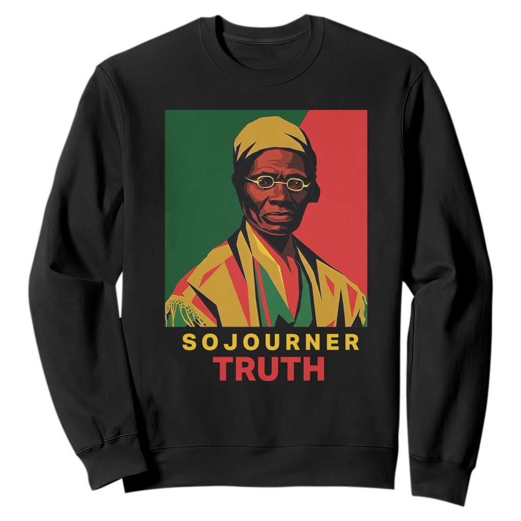 Sojourner Truth Sweatshirt Black History Month TS14 Black Print Your Wear