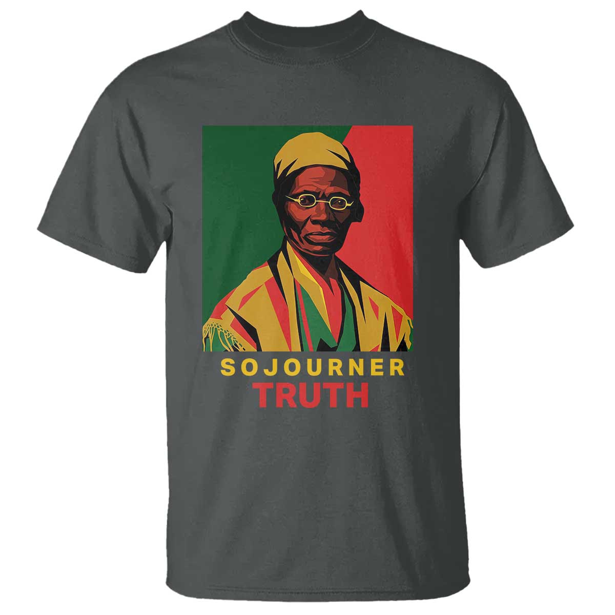 Sojourner Truth T Shirt Black History Month TS14 Dark Heather Print Your Wear