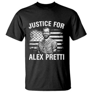 Justices for Alex Pretti T Shirt Resist Abolish ICE Protest TS14 Black Print Your Wear