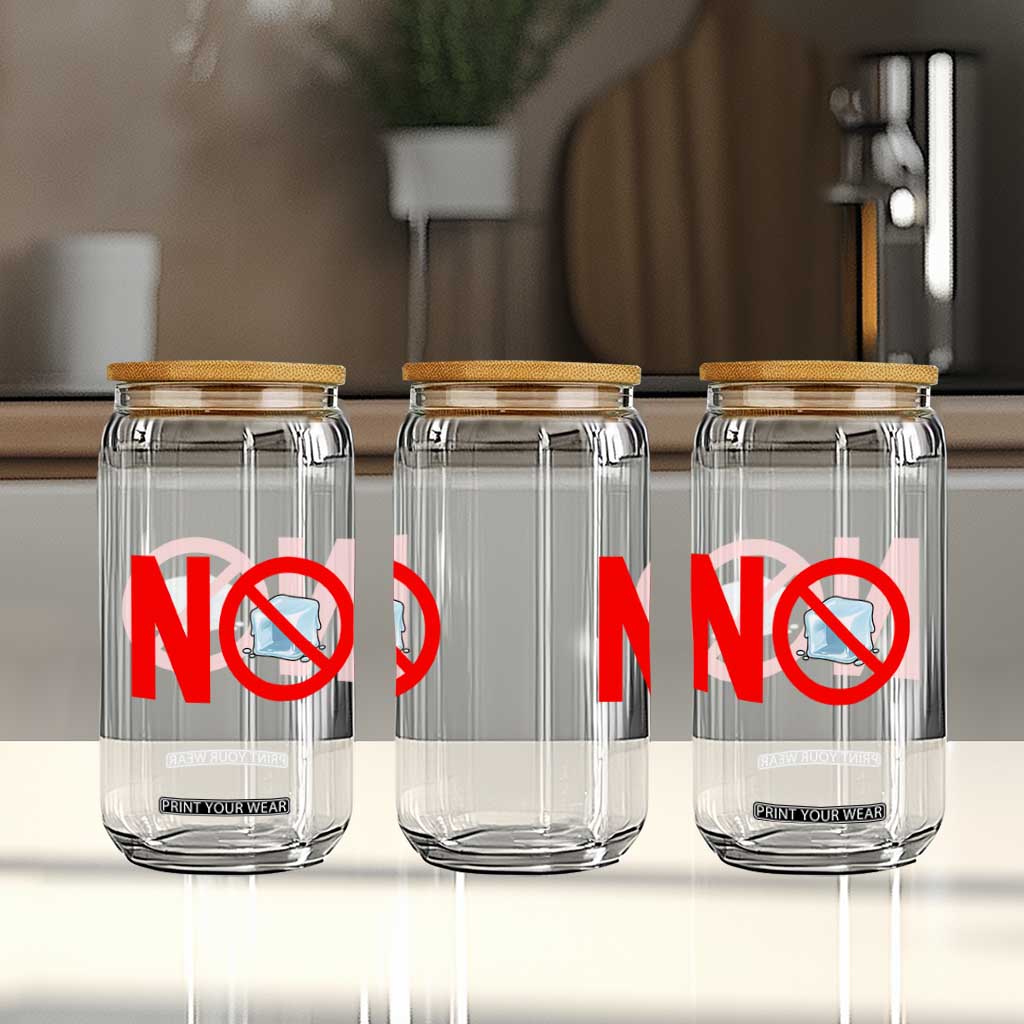 Anti ICE Glass Can No ICE Protest Symbol Anti Immigration Enforcement TS14 Print Your Wear