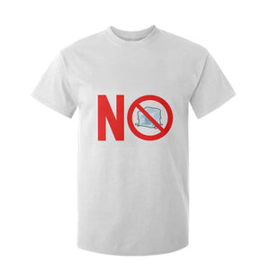 Anti ICE T Shirt For Kid No ICE Protest Symbol Anti Immigration Enforcement TS14 White Print Your Wear