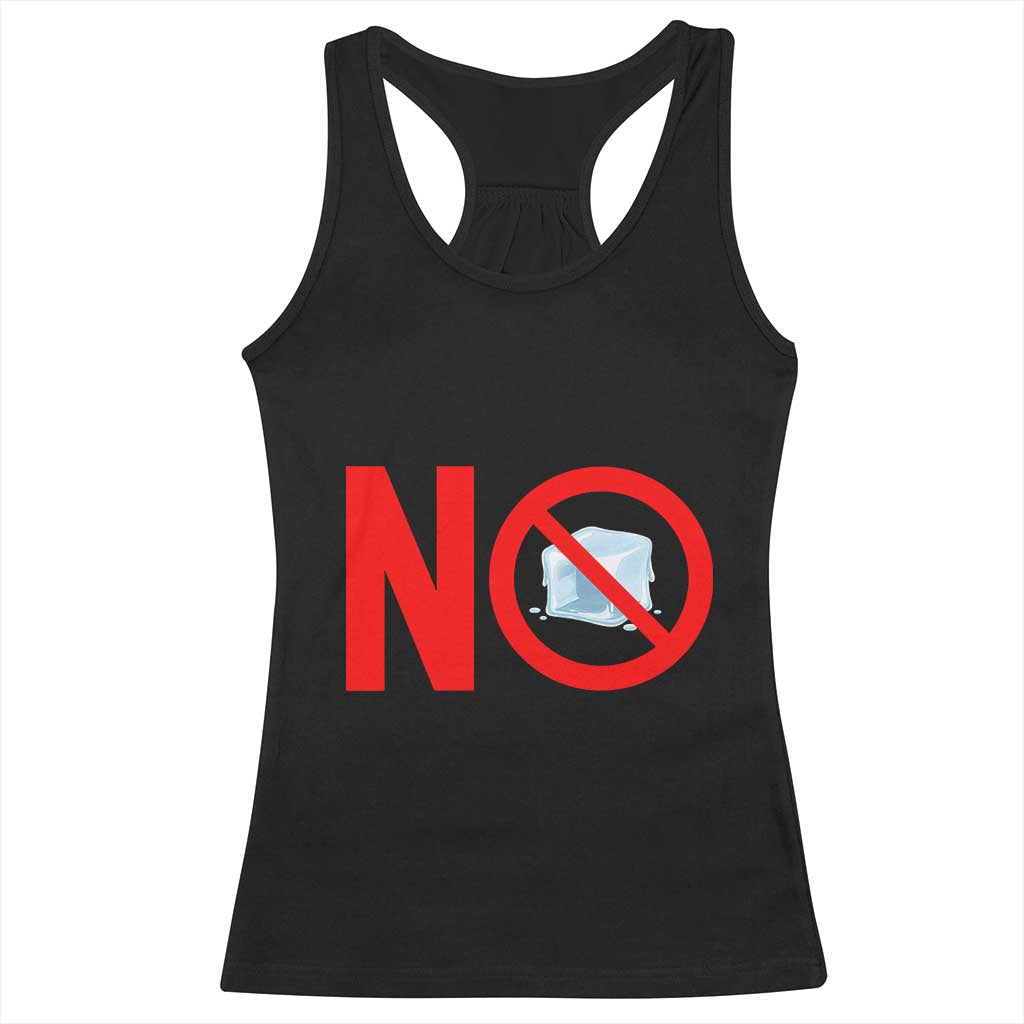Anti ICE Racerback Tank Top No ICE Protest Symbol Anti Immigration Enforcement TS14 Black Print Your Wear